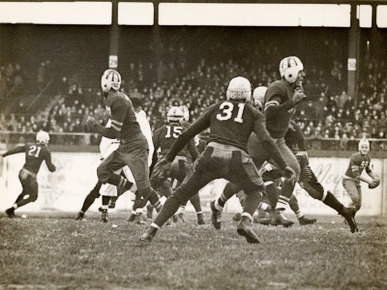 Football Game in Progress