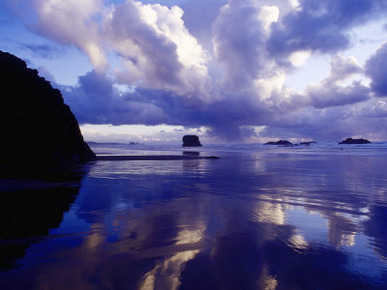Dramatic Clouds, Cape Sebastian, Oregon